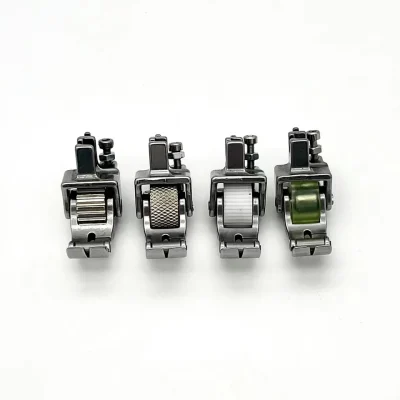 Sewing machine accessories flat car boutique Double roller press foot