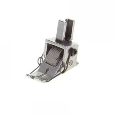 Single Industrial Sewing Machine Spare Parts Fla Machine Roller Presser Foot For Thin And Heavy Fabric Metal Without Teeth